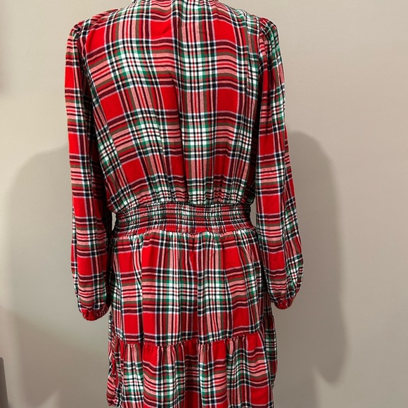 Crown & Ivy Red Plaid Dress Size M - Picture 2 of 4